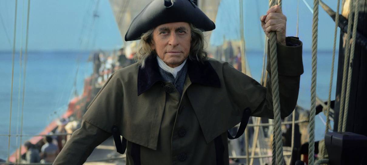 Michael Douglas vive Benjamin Franklin em nova série da Apple TV