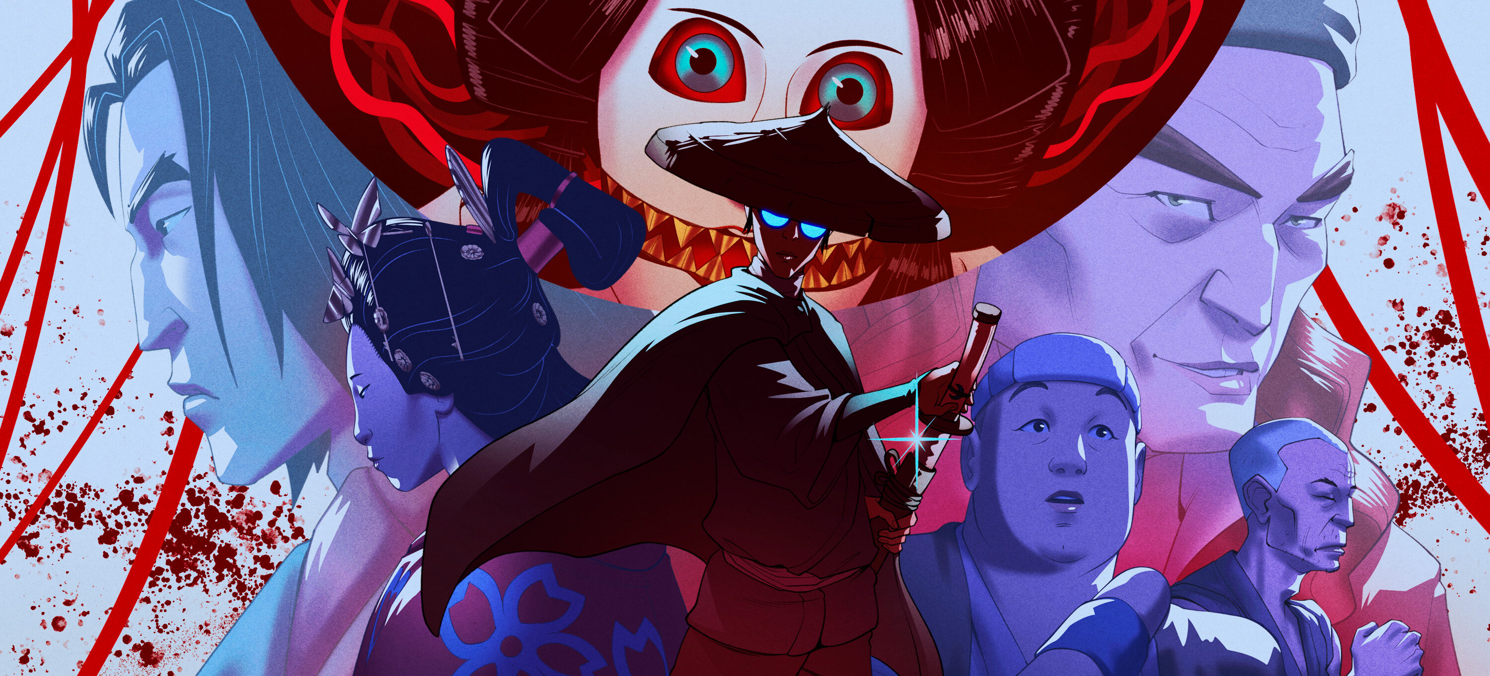 Capa do episódio Samurai de Olhos Azuis: a vingança não hesita!
