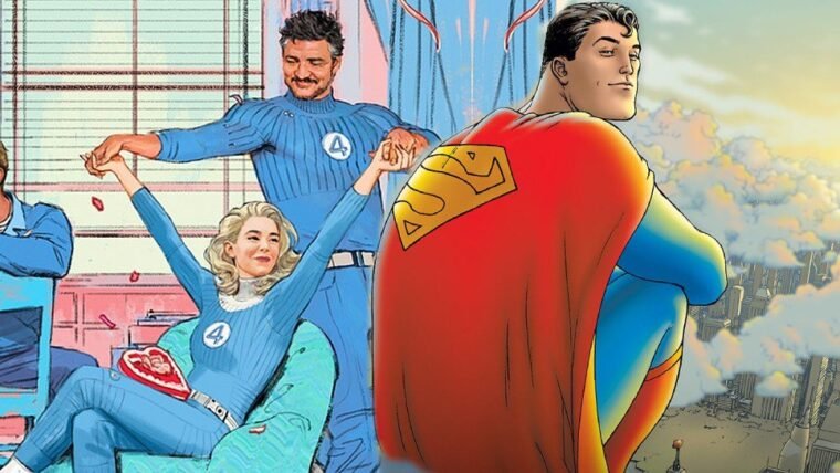 Quarteto Fantástico enfrentará Superman de James Gunn em duelo nos cinemas