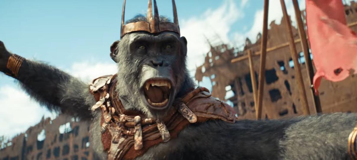 Macacos caçam humanos no trailer de Planeta dos Macacos: O Reinado