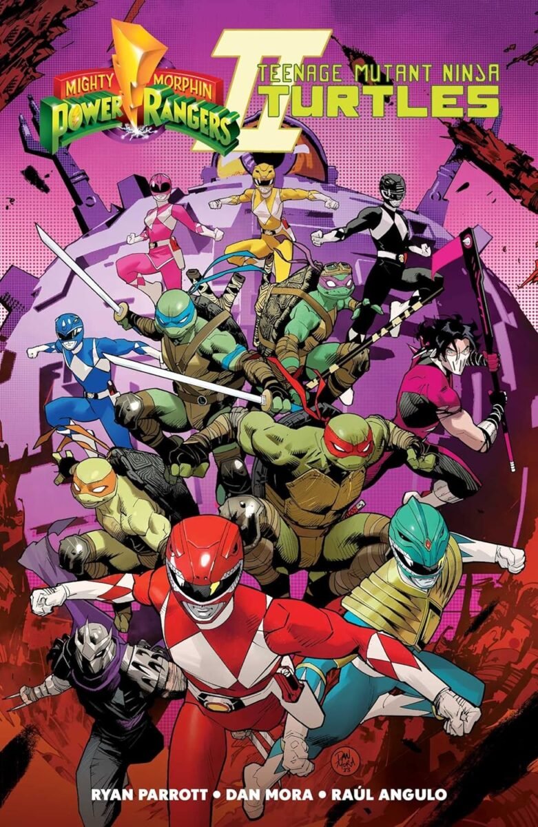 Capa de Power Rangers e Tartarugas Ninja II (Divulgação)