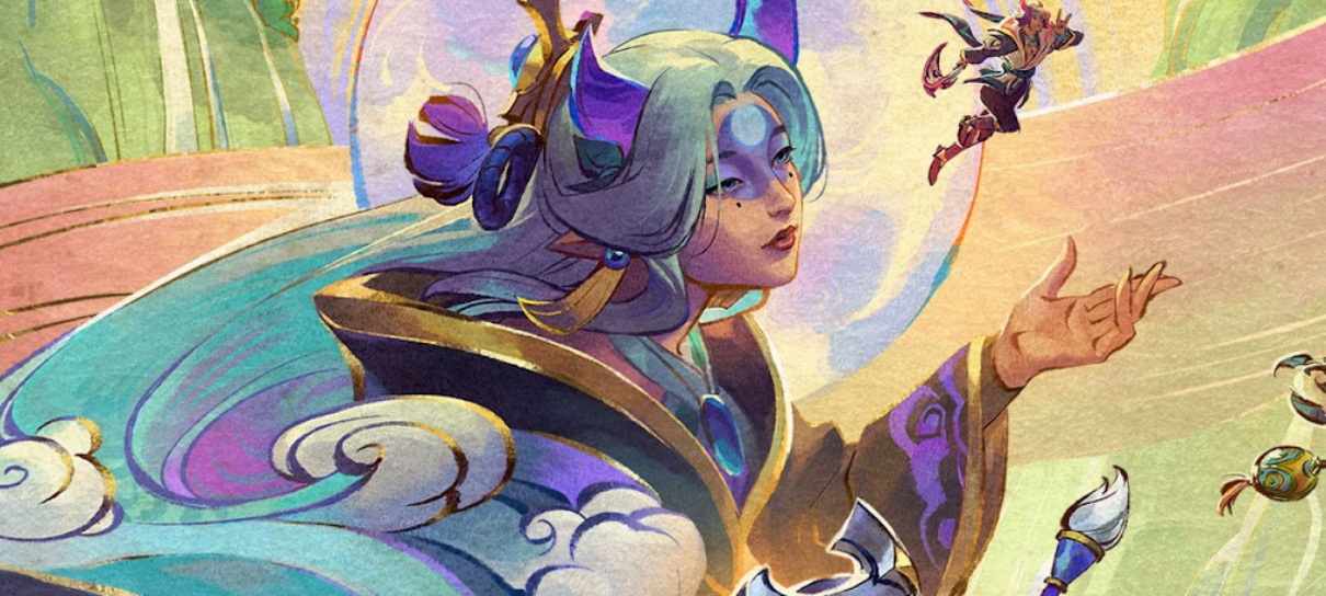 Teamfight Tactics troca festa por serenidade em teaser de "Fábulas em Tinta"