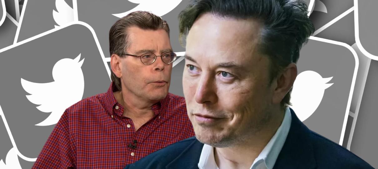 Stephen King se recusa a chamar Twitter de X - e Elon Musk não está feliz