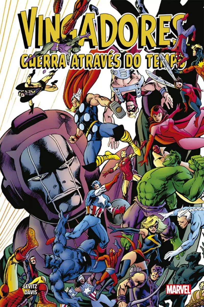 Capa da HQ Vingadores: Guerra Através Do Tempo (Panini/Divulgação)