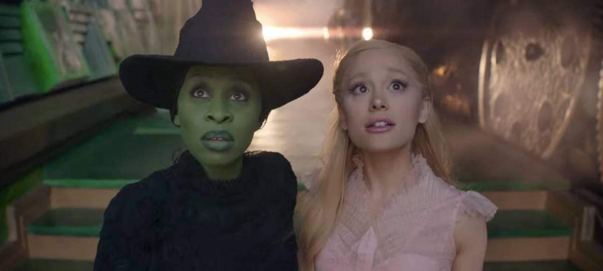 Wicked ganha teaser com Ariana Grande e magia de Oz