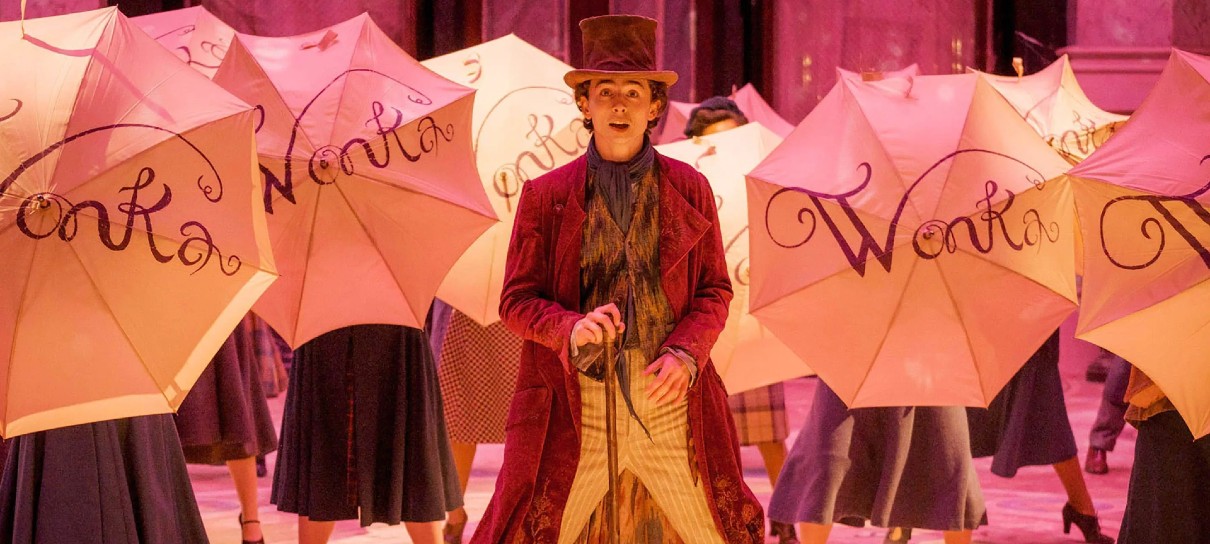 Wonka chega para streaming na HBO Max em março