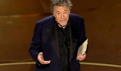 Al Pacino não definiu anúncio rápido de Melhor Filme no Oscar 2024