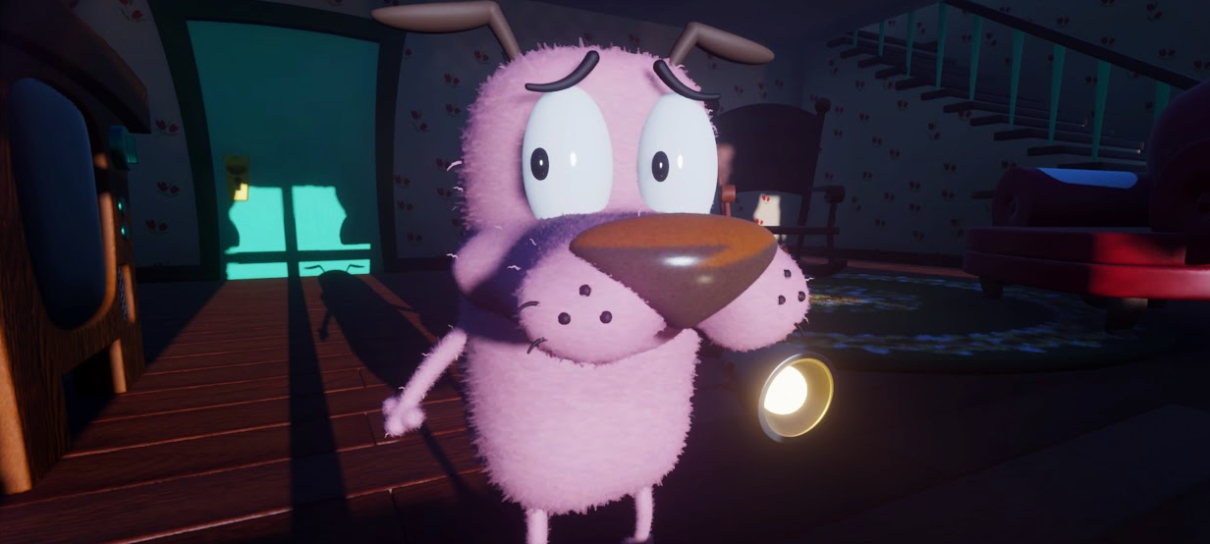 Fã cria jogo de terror e sobrevivência de Coragem, o Cão Covarde