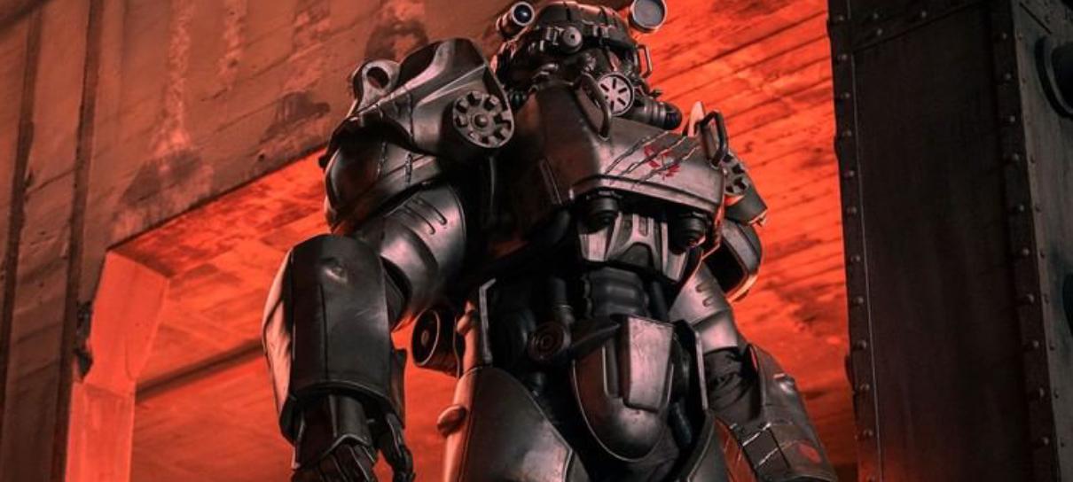 Imagem da série de Fallout destaca soldado da Irmandade do Aço