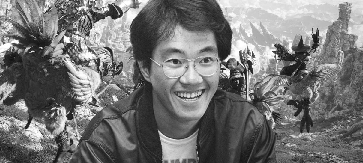 Jogadores homenageiam Akira Toriyama dentro de Final Fantasy XIV