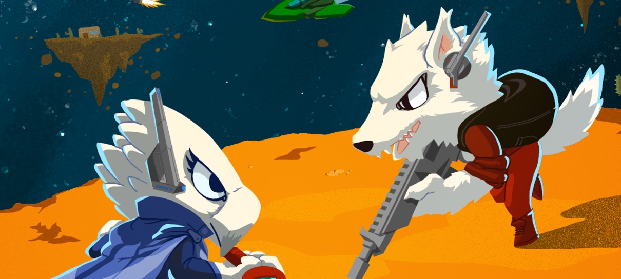 Astro Duel 2, shooter cooperativo, está de graça para PC