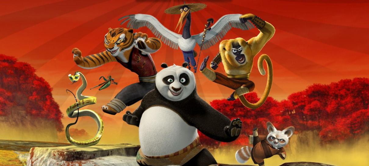 Onde estão os Cinco Furiosos em Kung Fu Panda 4?
