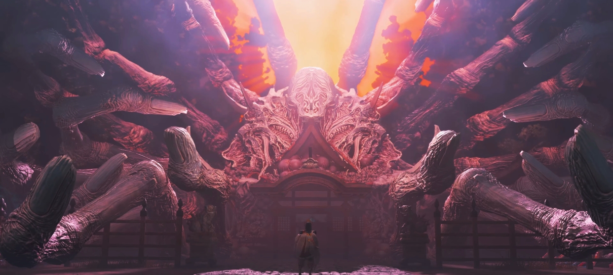 Trailer de Kunitsu-Gami: Path of the Goddess detalha gameplay diurna e noturna