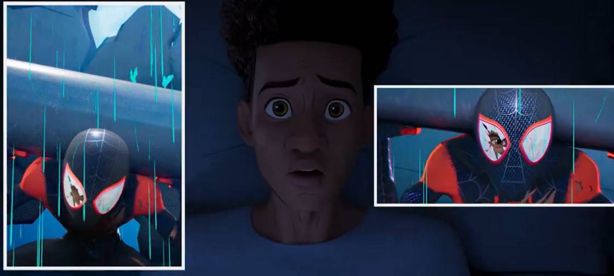 Miles lida com saúde mental em teaser de curta do Aranhaverso