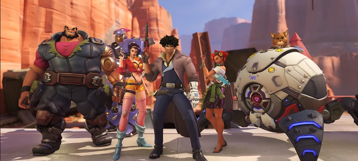 Overwatch 2 destaca colaboração com Cowboy Bebop em novo trailer