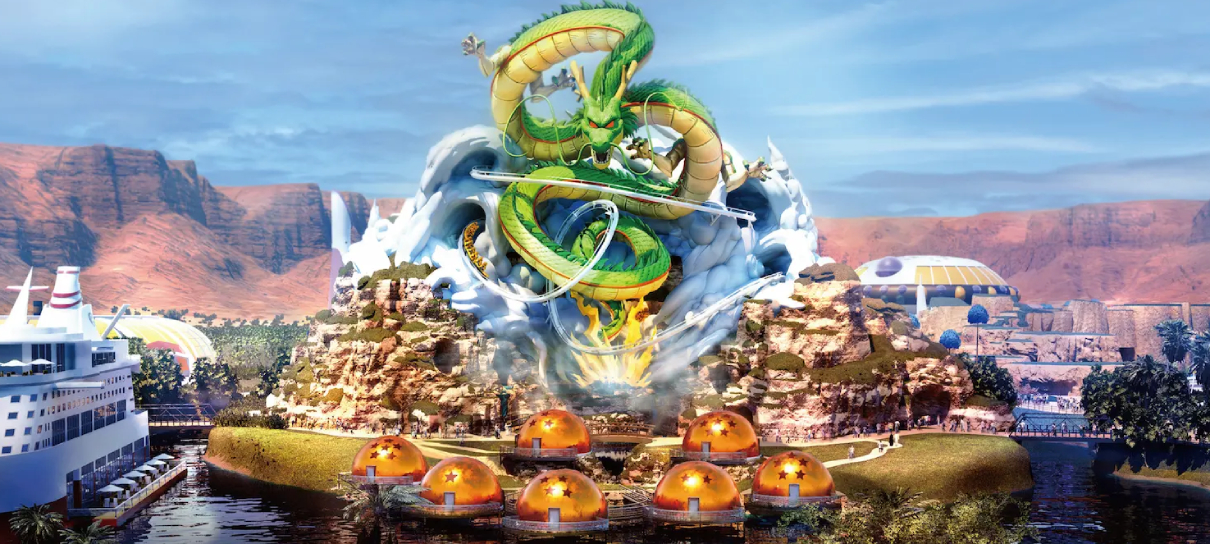 Universo Dragon Ball ganhará parque temático na Arábia Saudita