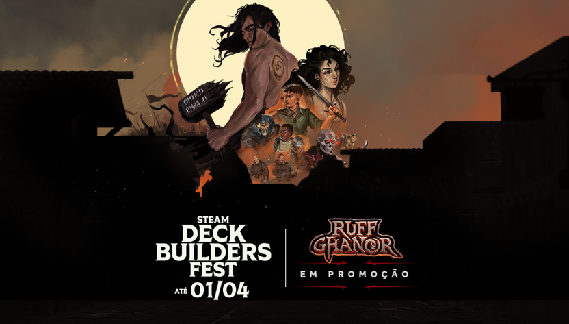 Jogo Ruff Ghanor está em promoção no Steam Deckbuilders Fest