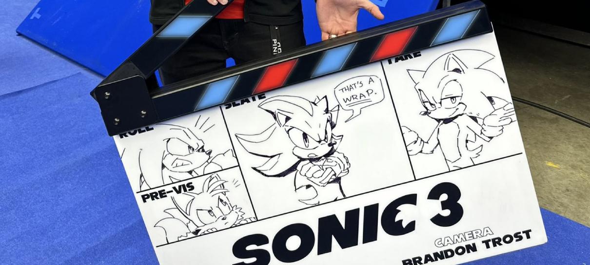Diretor de Sonic 3 anuncia fim das gravações