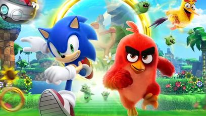 Sonic e Angry Birds se unem em colaboração especial para jogos mobile