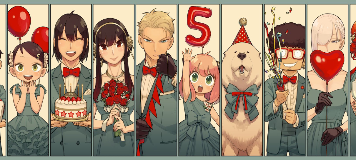 Spy x Family celebra aniversário de cinco anos com vídeo expressivo