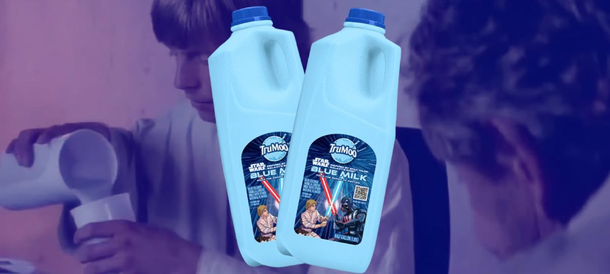 TruMoo Blue Milk, o leite azul de Star Wars, será vendido em lojas