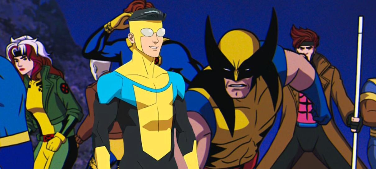 X-Men '97 e Invencível fazem crossover inusitado nas redes