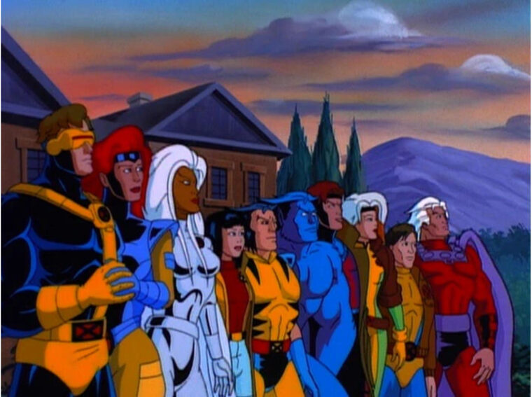 Os X-Men no episódio final da série clássica (Marvel/Reprodução)