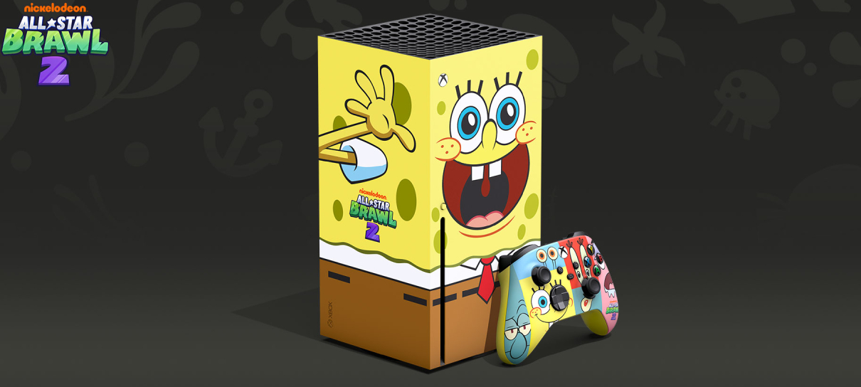 Xbox Series X ganha visual engraçadinho inspirado no Bob Esponja
