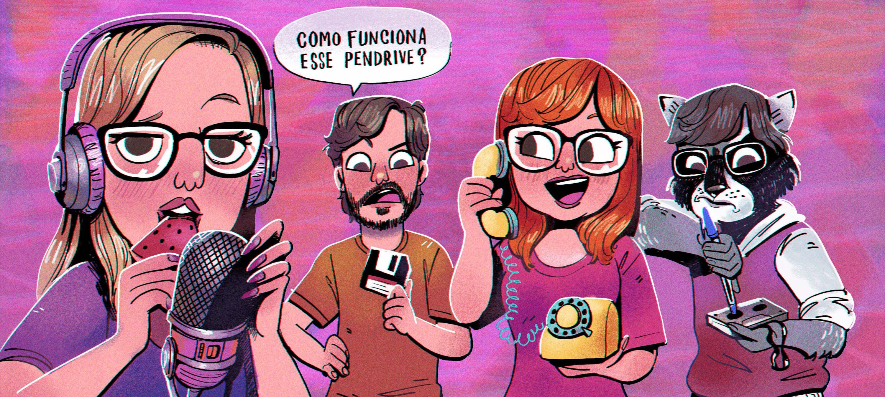 Cada geração com seu choque