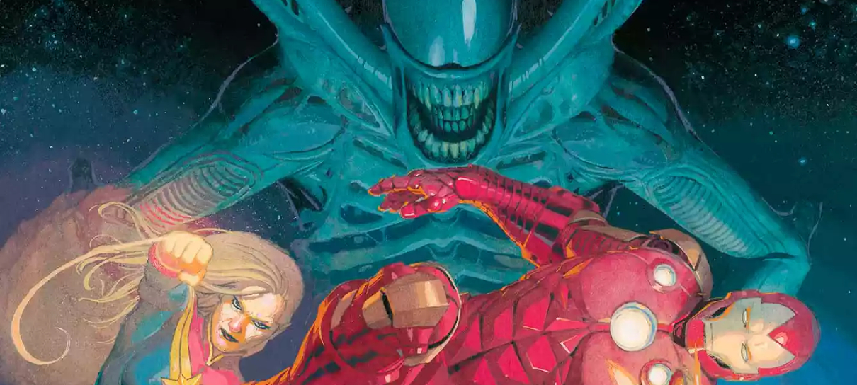 Aliens e Vingadores terão crossover em HQs dos criadores de Guerras Secretas