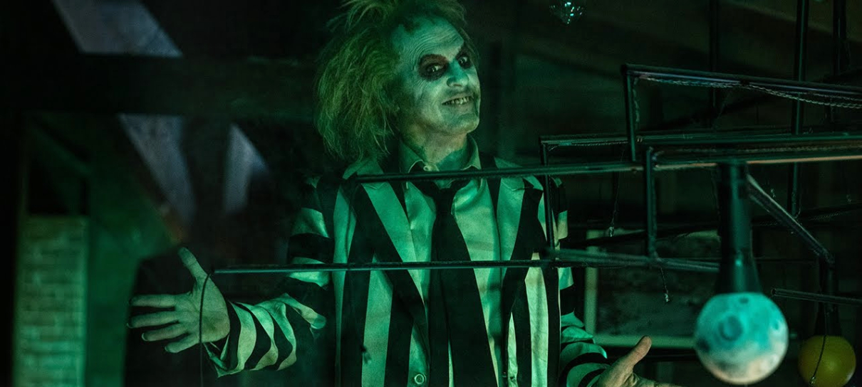 Novas cenas de Beetlejuice Beetlejuice são reveladas na CinemaCon; leia descrição