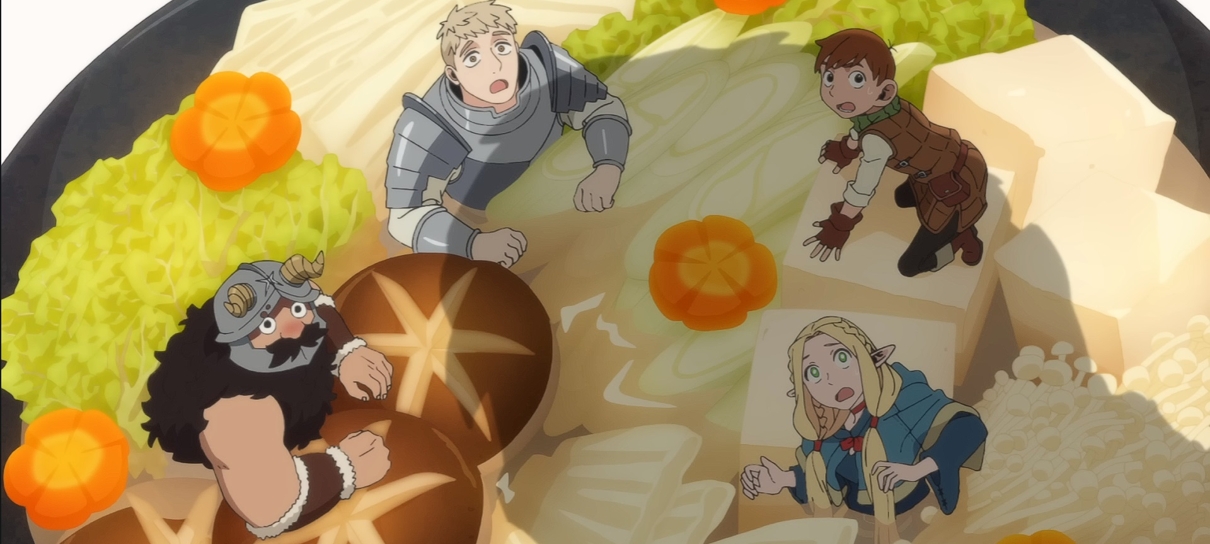Delicious in Dungeon ganha novo tema de abertura com visual incrível