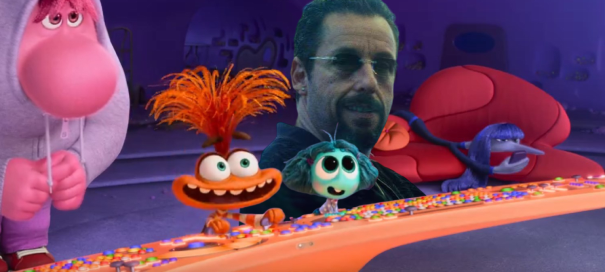 Divertida Mente 2 teve inspiração em suspense policial com Adam Sandler