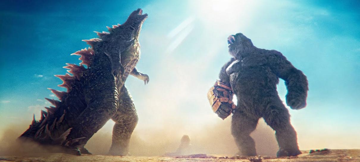 Godzilla e Kong mantém liderança monstruosa na bilheteria brasileira