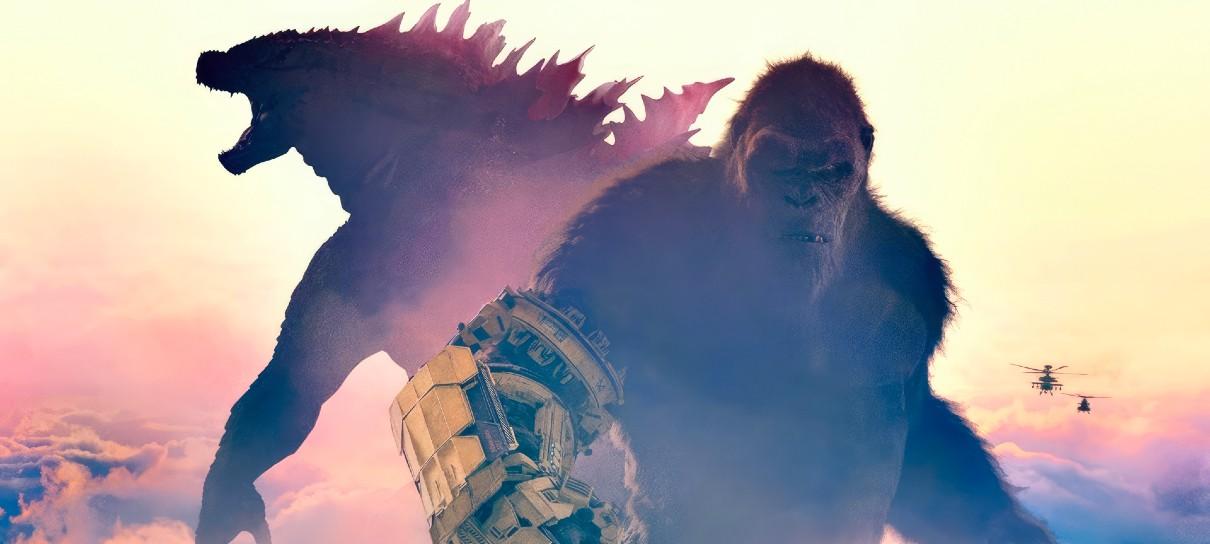 Godzilla e Kong brigam no topo da bilheteria brasileira