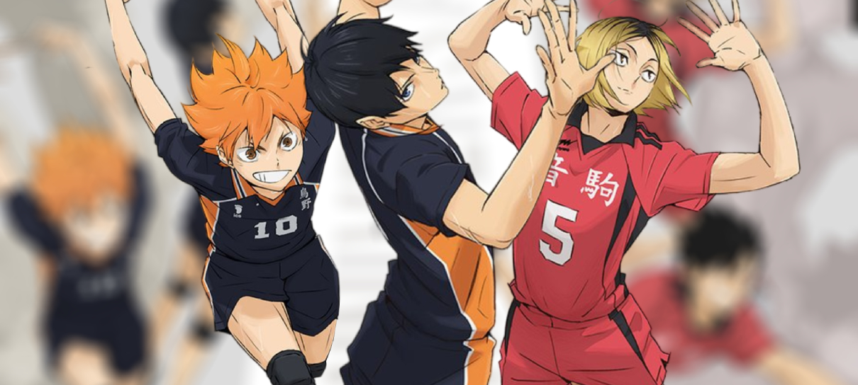 Anime de Haikyuu!! celebra 10 anos com artes, banners escolares e mais