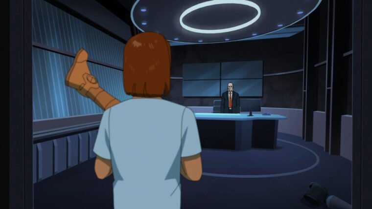 Robô se torna o líder dos Guardiões Globais novamente ao fim da segunda temporada de Invencível (Amazon Prime Video/Reprodução)