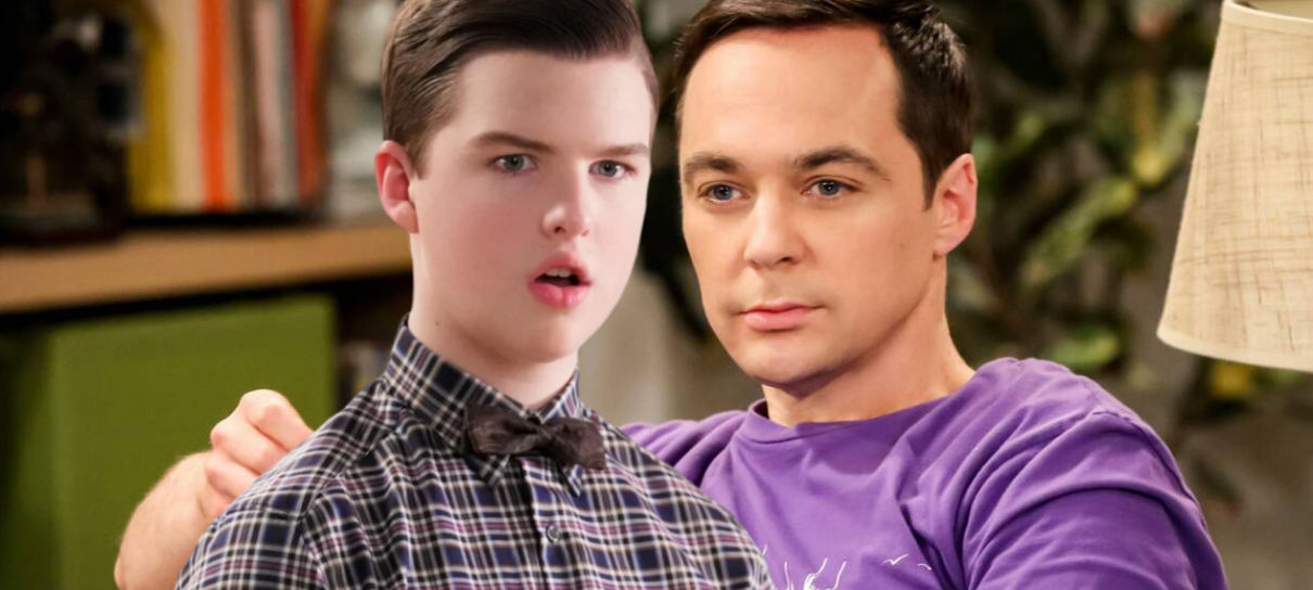 Jim Parsons brinca com filtro de TikTok no set de Young Sheldon