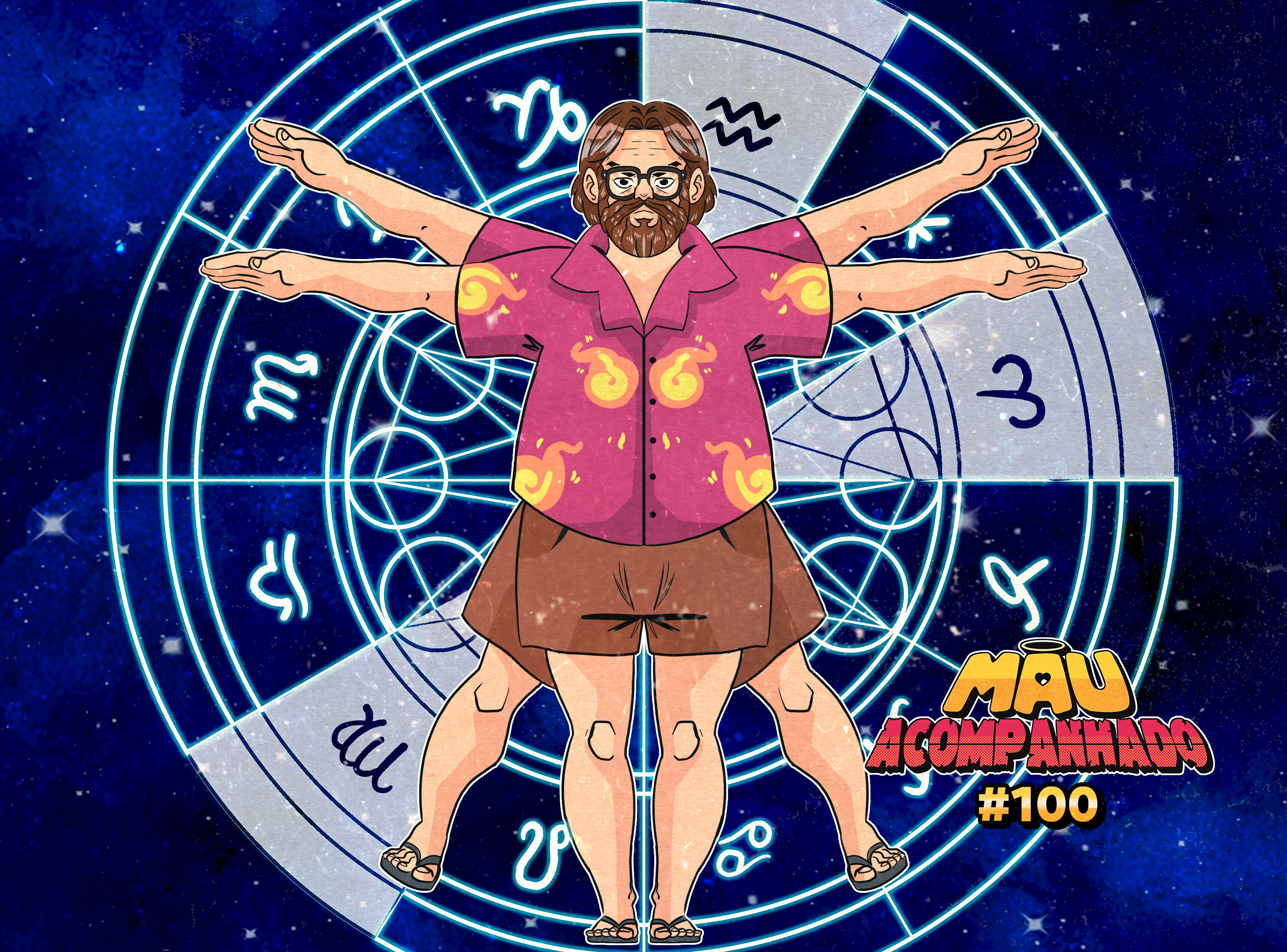 Capa do episódio O mapa astral do Jovem Nerd
