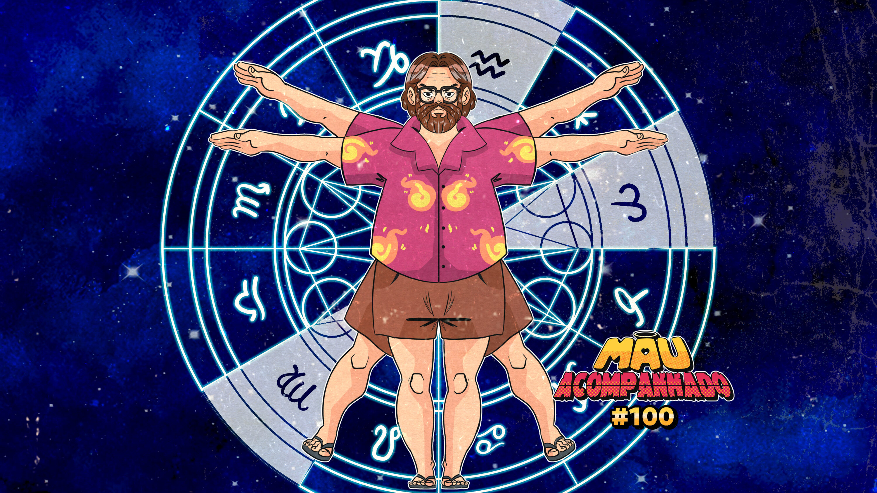 O mapa astral do Jovem Nerd