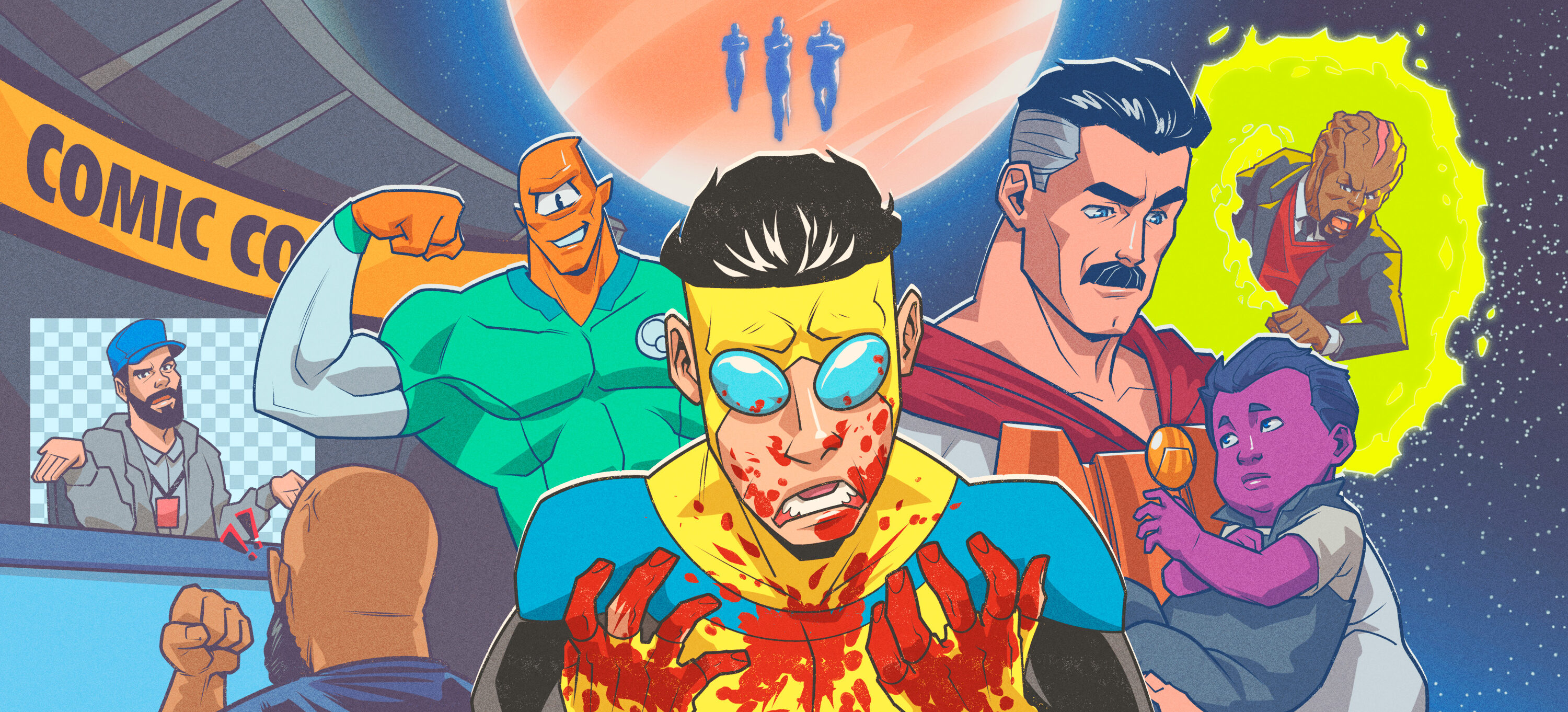 Capa do episódio Invencível 2: perdido, tosco e homeopático