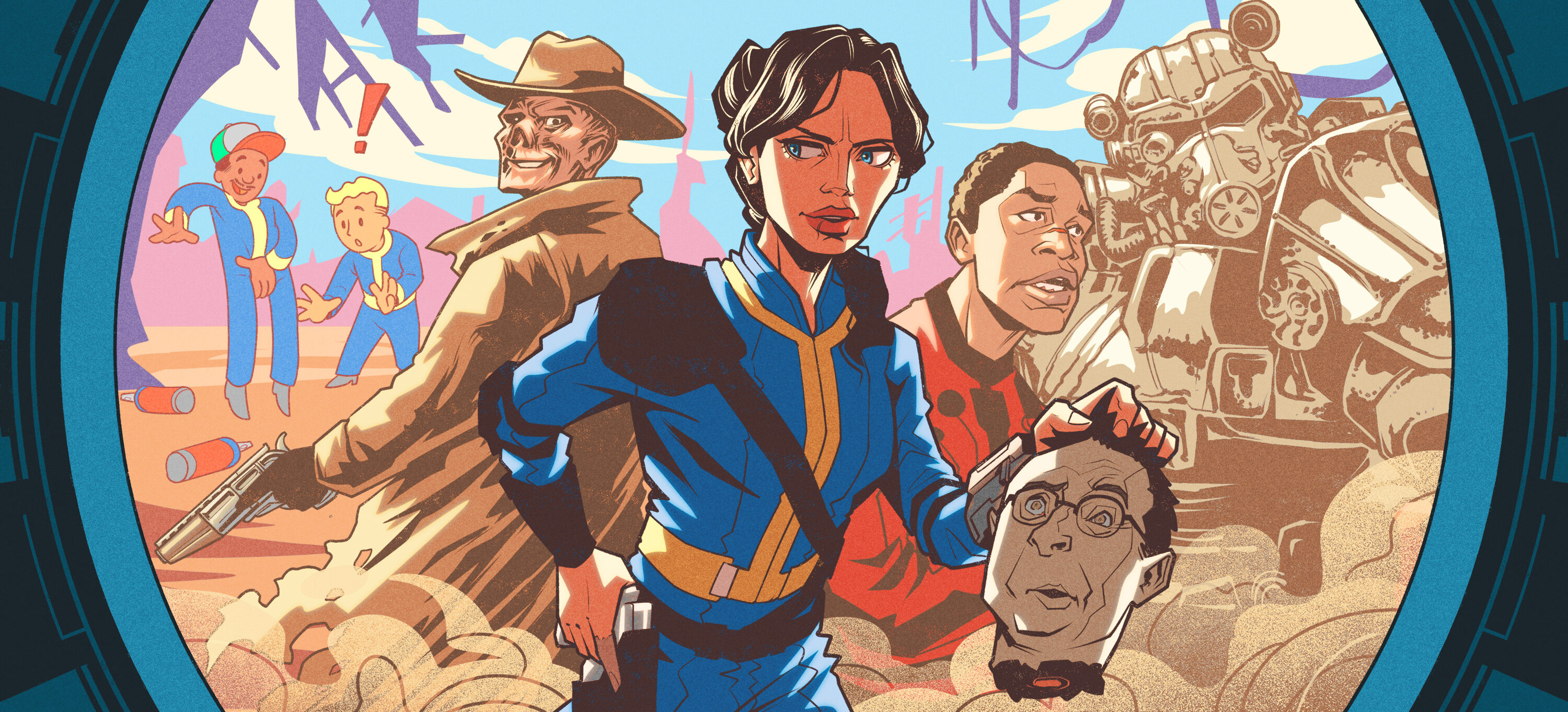 Capa do episódio Fallout: apocalipse em um grande balde de diversão
