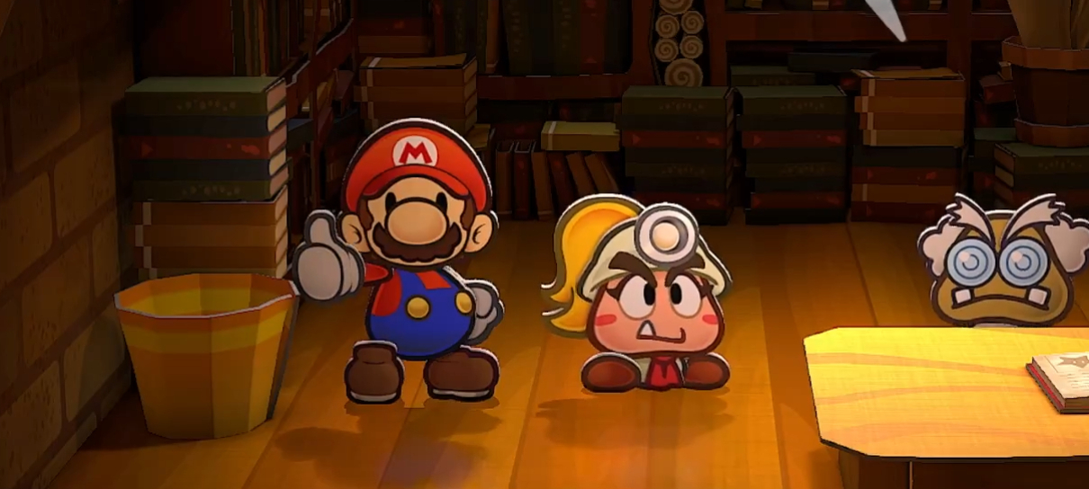 Teaser de Paper Mario joga encanador em aventura por Rogueport