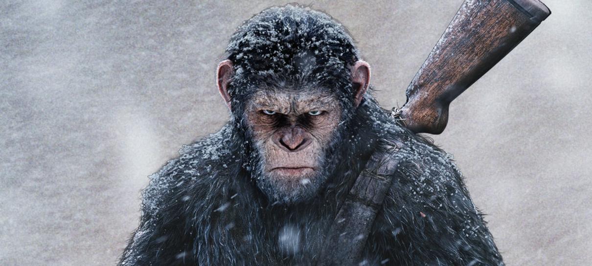 Teaser de Planeta dos Macacos: O Reinado relembra César
