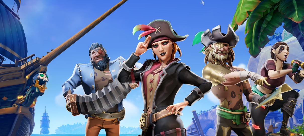 Sea of Thieves supera marca de 40 milhões de jogadores