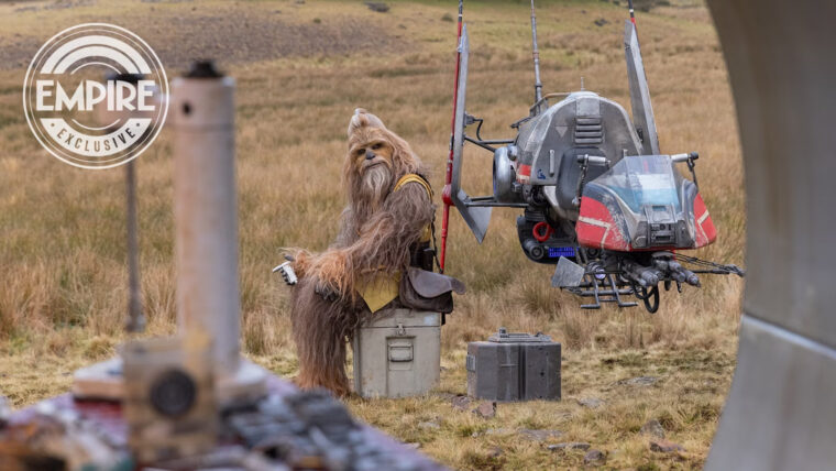 Foto de Kelnacca, o wookie Jedi de The Acolyte (Empire Magazine/LucasFilm/Reprodução)