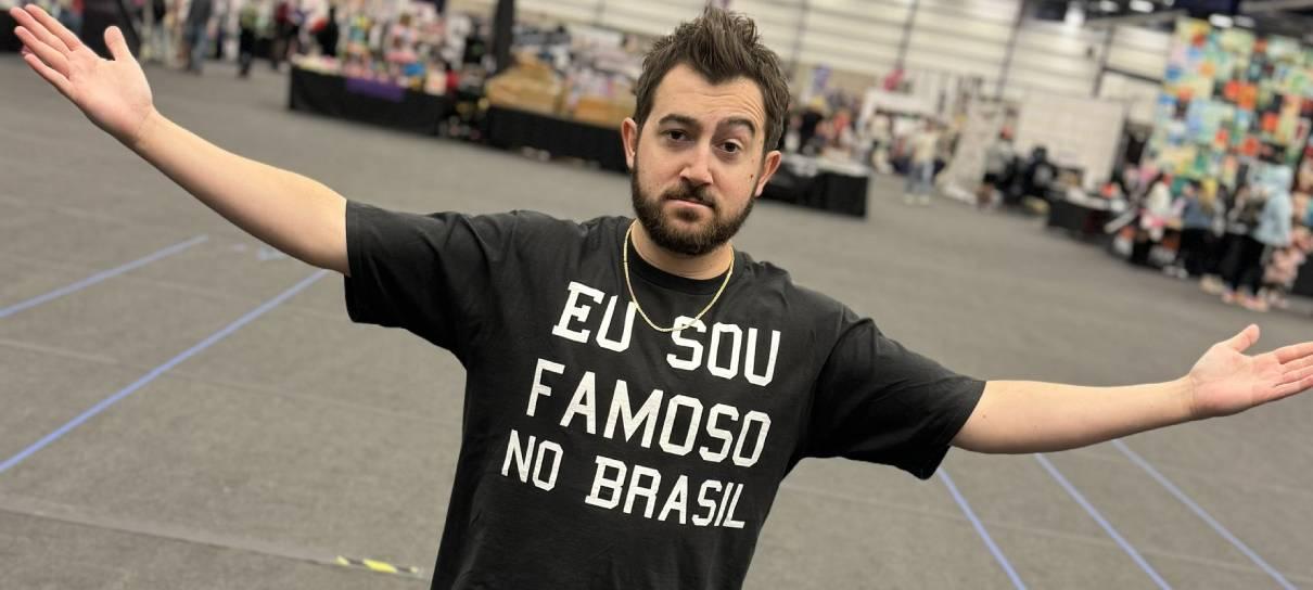 Greg, de Todo Mundo Odeia o Chris, mostra amor ao Brasil em camiseta