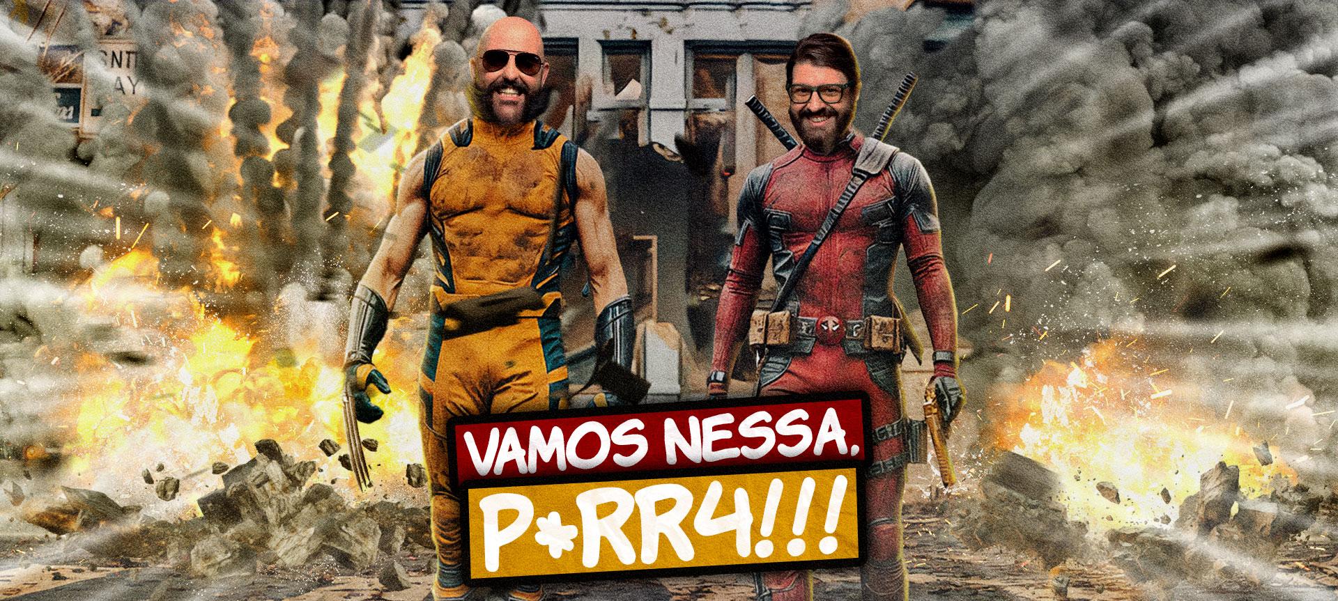 Trailer Deadpool & Wolverine - VAMOS NESSA, P0RRA!