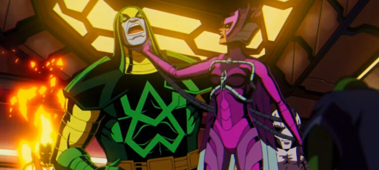 X-Men ‘97 revela cena do episódio 6 com ação no espaço (Disney+/Reprodução)