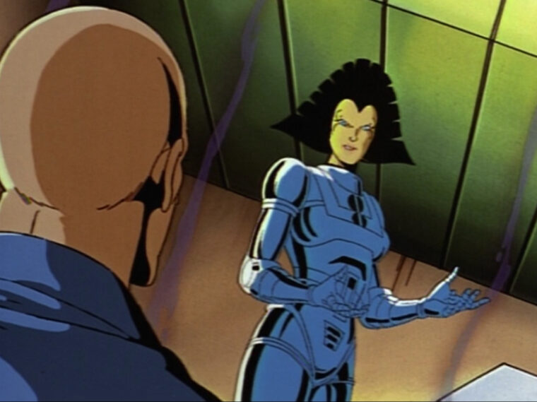 Lilandra pede a ajuda do Professor X na série clássica dos X-Men (Marvel/Reprodução)